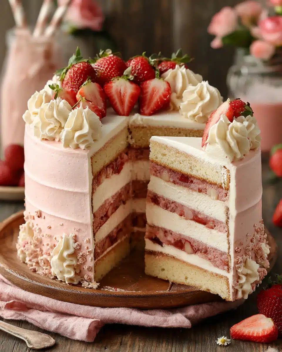 Homemade Strawberry Cake: An Easy Delight for Any Occasion