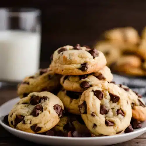 Delicious Irish Cream Chocolate Chip Cookies, perfect for any occasion.