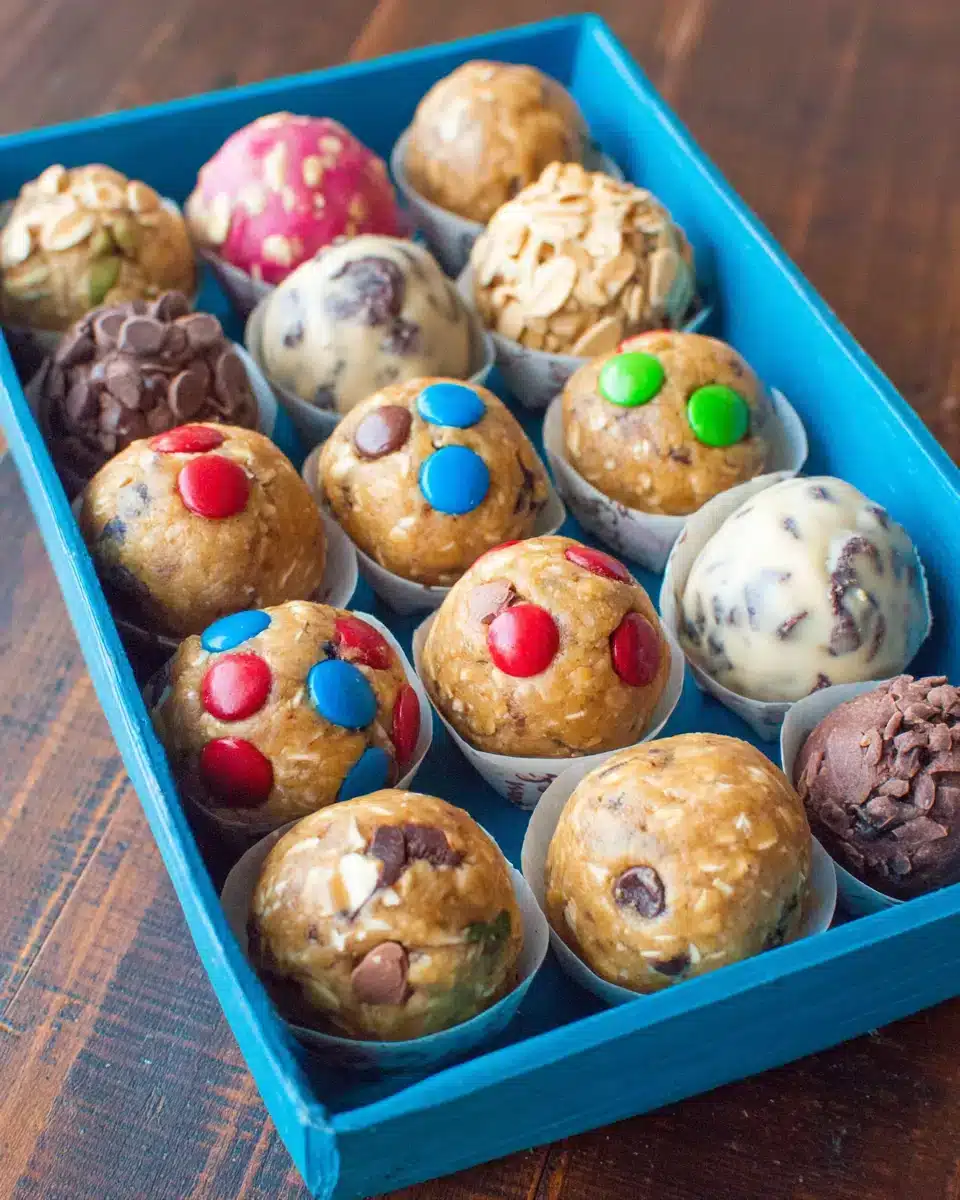 No Bake Energy Balls are delicious snacks packed with nutrition.