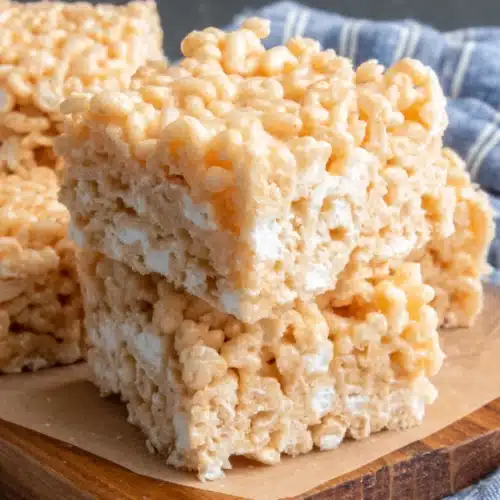 Delicious Rice Krispies Treats, a classic snack, perfect for any occasion.