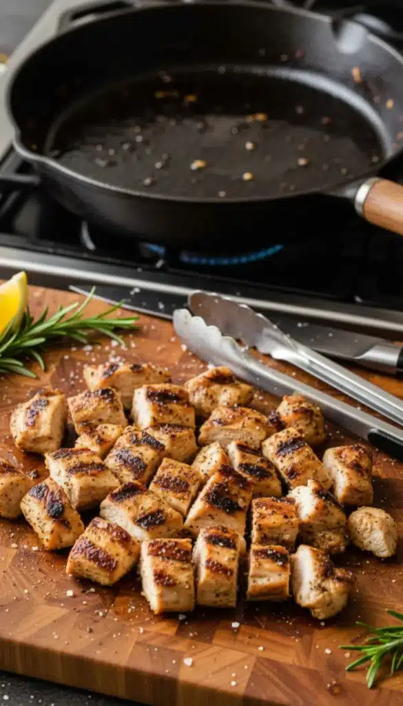 Preparing the Chicken Grilling vs. Pan-Cooking