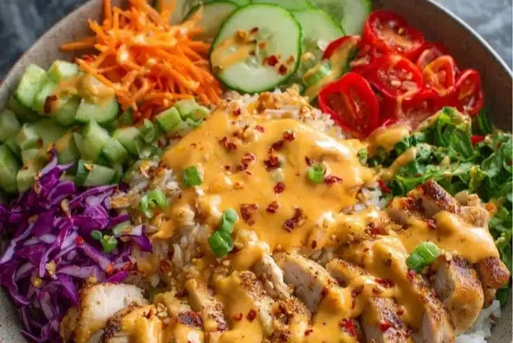 Bang Bang Chicken Bowl