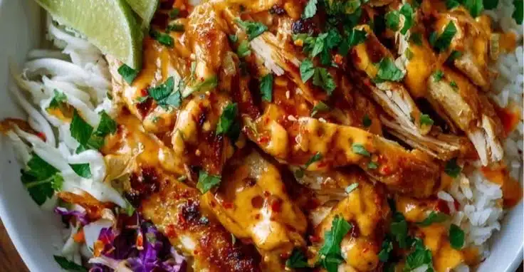 Bang Bang Chicken Bowl