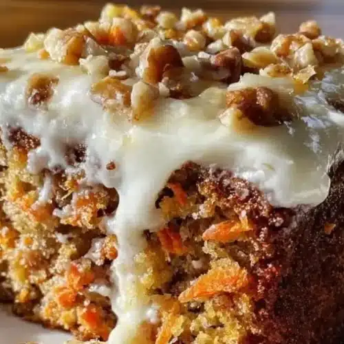 Delicious Carrot Pineapple Cake with frosting and decorative toppings