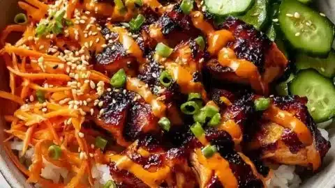 Savory Korean BBQ Chicken Bowls for Perfect Weeknight Dinners