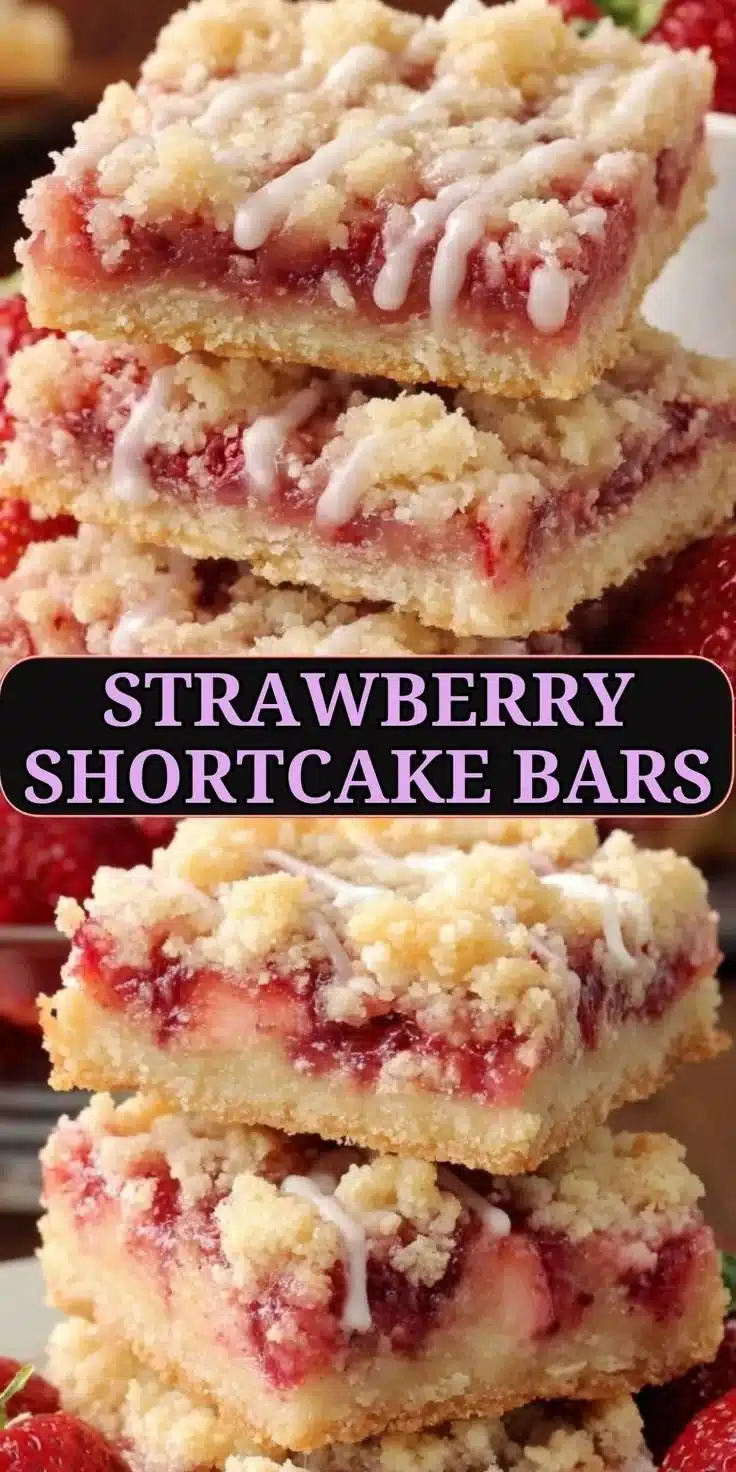 Strawberry Shortcake Bars