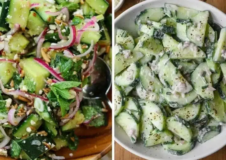 14 Best Cucumber Salad Recipes | Sugar&Cinnamon