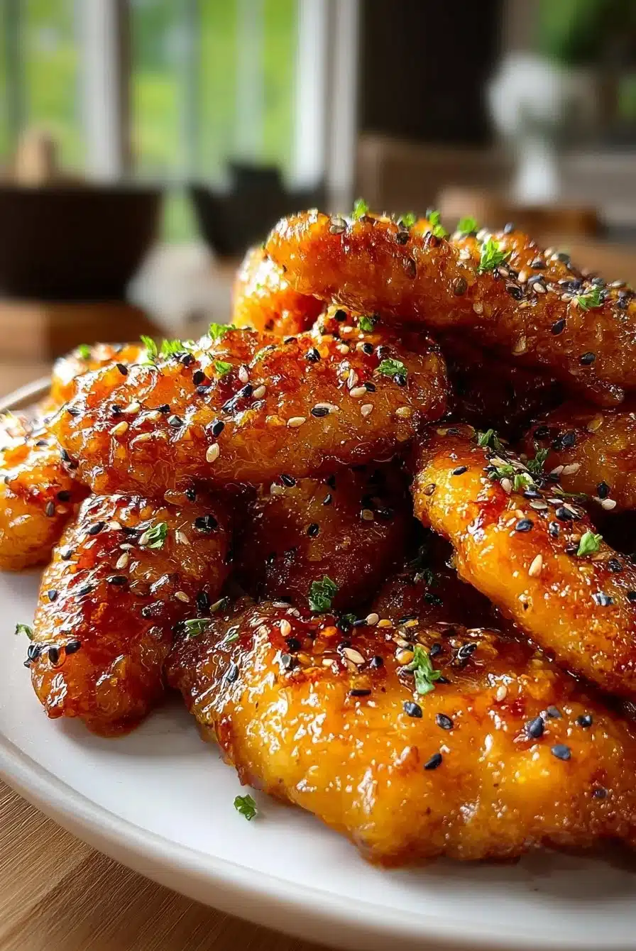 Air Fryer Honey Butter Garlic Chicken Tenders