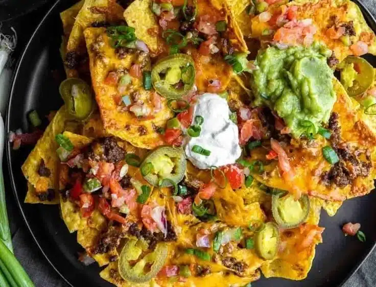 Air Fryer Nachos
