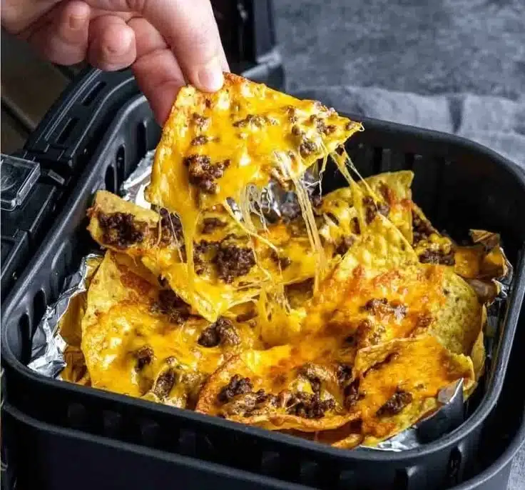 Air Fryer Nachos