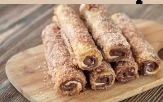 Air Fryer Nutella French Toast Roll-Ups