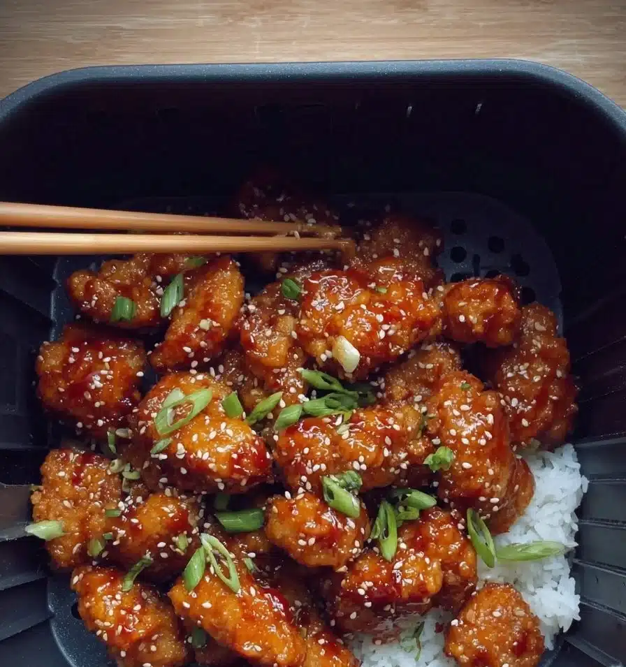 Air Fryer Sesame Chicken