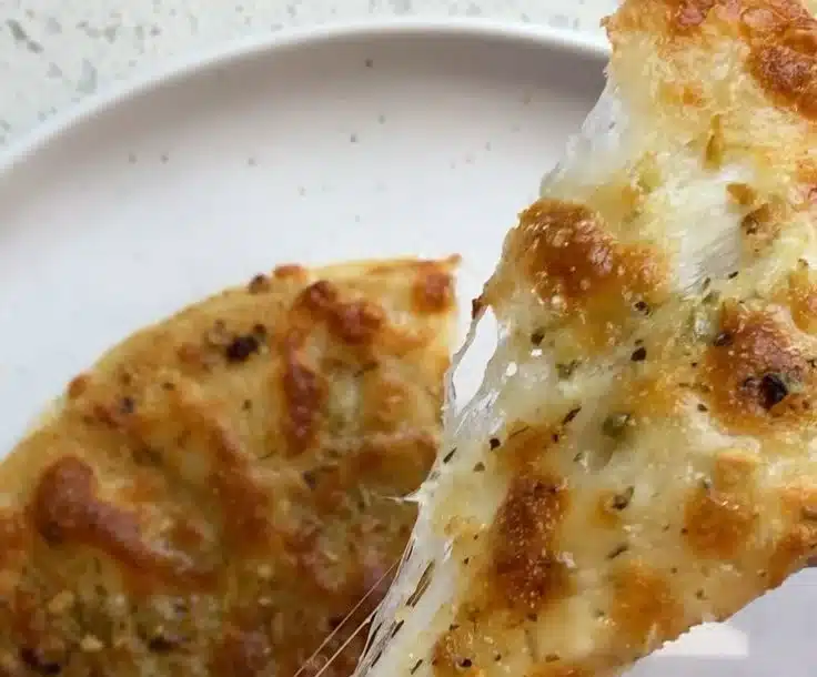 Air Fryer Tortilla Garlic Bread
