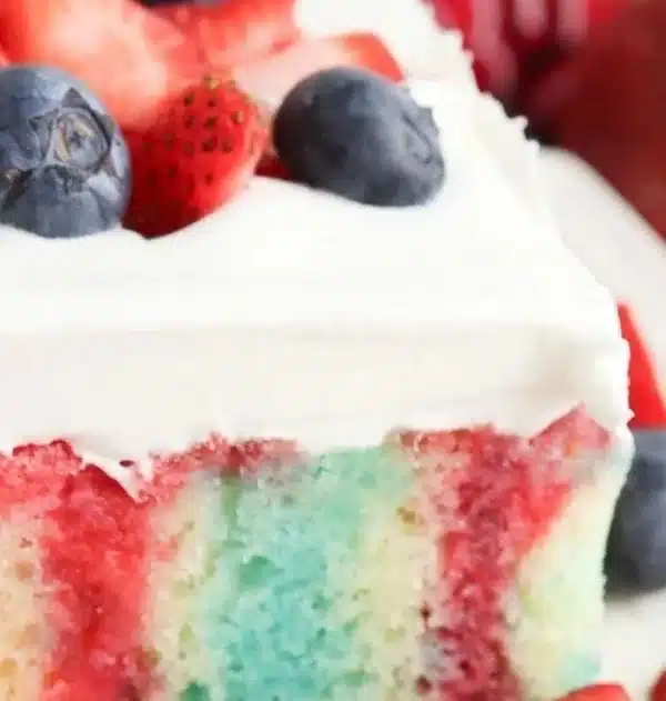 Berry Poke Cake