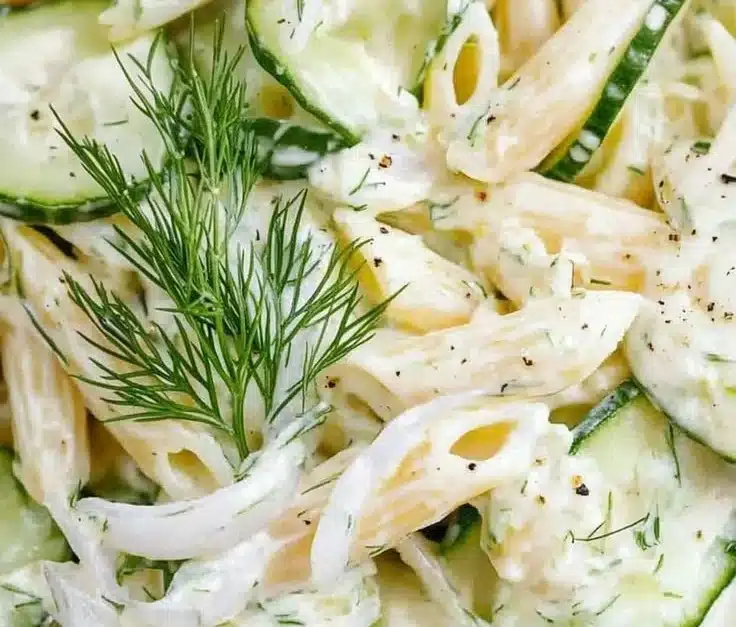 Best Cucumber Pasta Salad