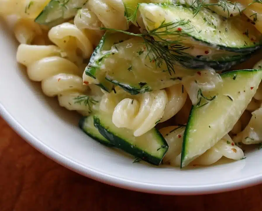 Best Cucumber Pasta Salad