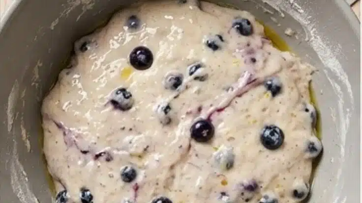 Blueberry Lemon Sourdough Bread