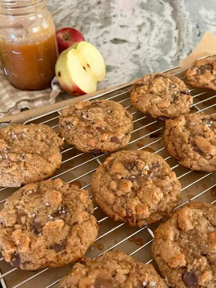 Brown Butter Sourdough Apple Cider Cookie Recipe
