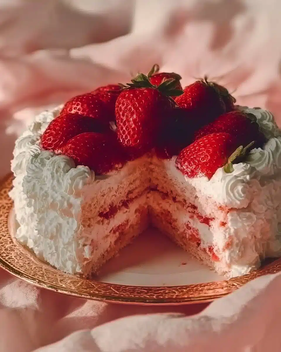 Classic Strawberry Cake