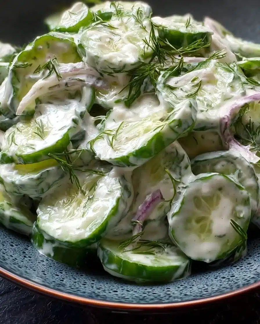 Creamy Cucumber Salad