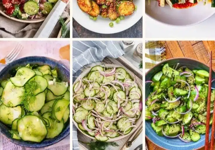 Creamy Cucumber Salad