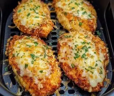 Crispy Air Fryer Chicken Parmesan