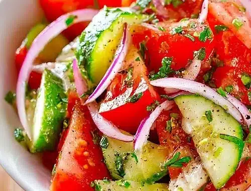 Cucumber Tomato Salad