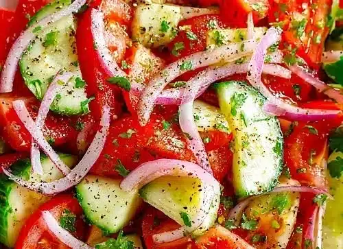 Cucumber Tomato Salad