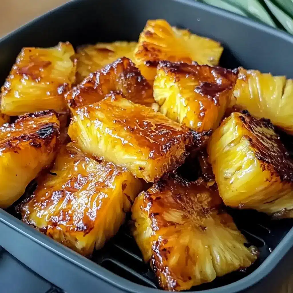 Discover the Joy of Air Fryer Caramelized Pineapple in Minutes