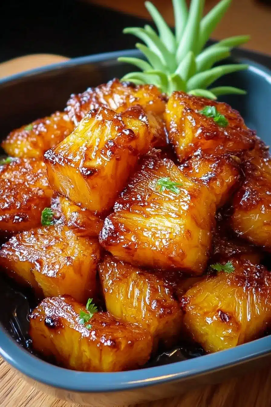Discover the Joy of Air Fryer Caramelized Pineapple in Minutes