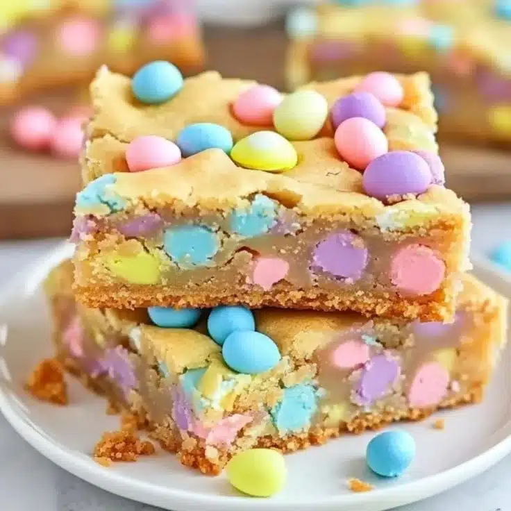 Easter Cake Mix Cookie Bars