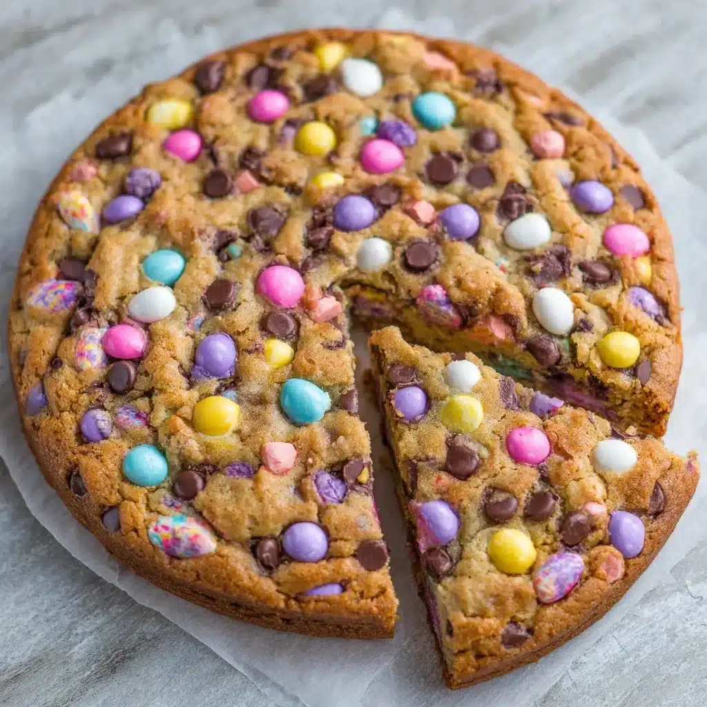 Easter Cookie Cake: This 7-step recipe delivers a delicious, colorful centerpiece.