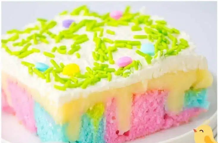 Easter Poke Cake