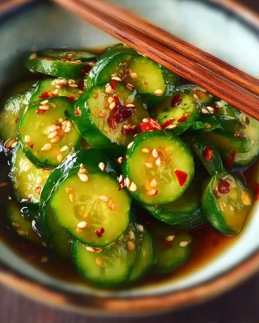 Easy Asian Cucumber Salad