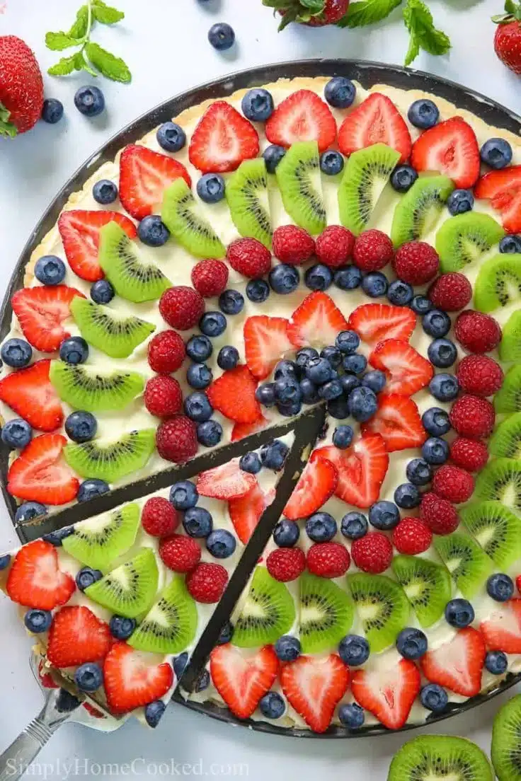 Easy Fruit Pizza
