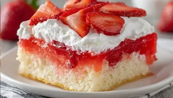 Easy Jello Poke Cake