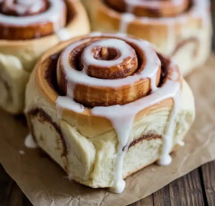 Gluten-Free Sourdough Cinnamon Rolls