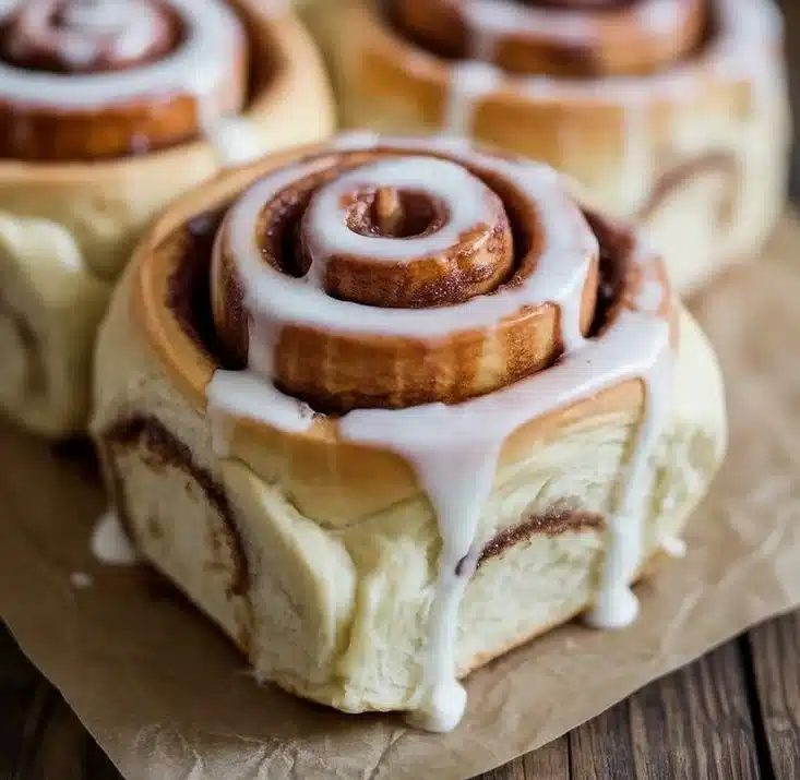 Gluten-Free Sourdough Cinnamon Rolls