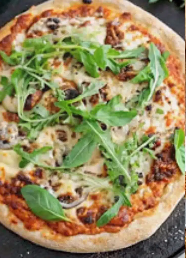 Gluten-Free Sourdough Pizza Crust