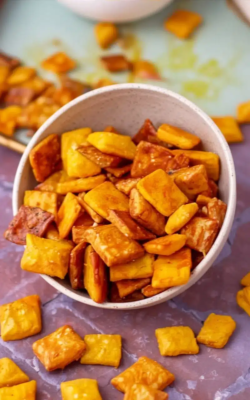 Homemade Sourdough Discard Cheese Crackers (Better Than Cheez-Its!)