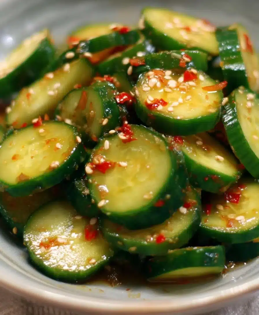 Korean Cucumber Salad (Oi Muchim)