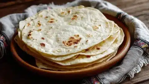 Soft & Chewy Sourdough Discard Tortillas