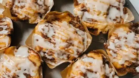 Sourdough Coffee Cake Muffins