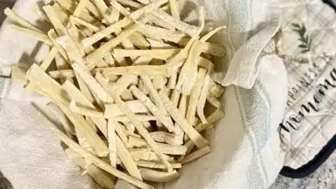 Sourdough Egg Noodles