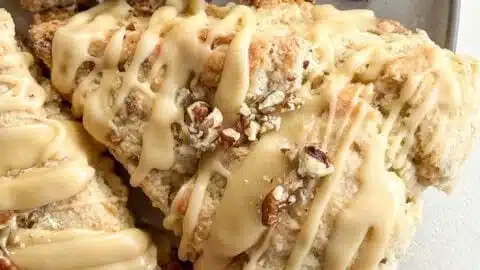 Sourdough Maple Pecan Scones