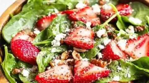 Spinach Strawberry Salad