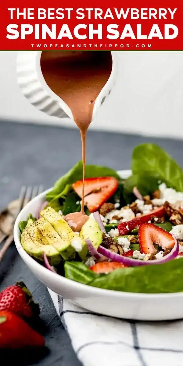 Strawberry Spinach Salad