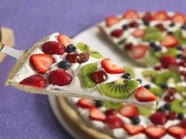 Sweet Dessert Pizza