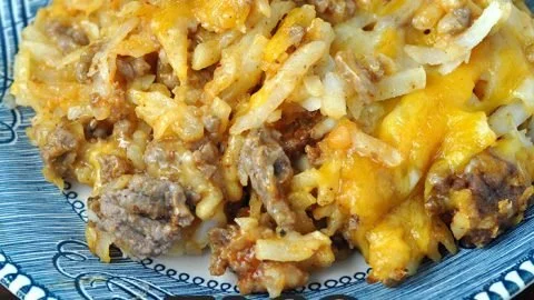 Taco Hashbrown Casserole (Oven Recipe)