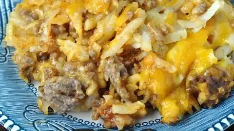 Taco Hashbrown Casserole (Oven Recipe)